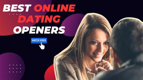 best online dating openers
